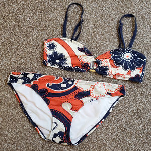Old Navy Floral/Paisley Bikini
